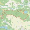 Bryrup rute, afstand, højde, kort, profil, GPS-spor