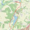 Stallerup Sø rundt rute, afstand, højde, kort, profil, GPS-spor