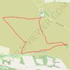 Kongenshus Mindepark rute, afstand, højde, kort, profil, GPS-spor