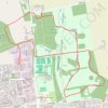 Randers nord rute, afstand, højde, kort, profil, GPS-spor
