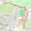 Mølleparken rute, afstand, højde, kort, profil, GPS-spor