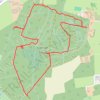 Hørret Skov rute, afstand, højde, kort, profil, GPS-spor