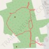 Walk through forest in Vester Hornum, 9640 Farsø, Denmark on existing trails rute, afstand, højde, kort, profil, GPS-spor