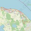 Kongemarchen 40km Fremad march rute, afstand, højde, kort, profil, GPS-spor