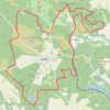 Vrads rundt rute, afstand, højde, kort, profil, GPS-spor