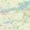 Cykeltur Hobro-Mosely-Hohøj-Mariager-Hobro rute, afstand, højde, kort, profil, GPS-spor