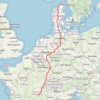 Stage 14: Frederikshavn to Aars — European Divide Trail rute, afstand, højde, kort, profil, GPS-spor